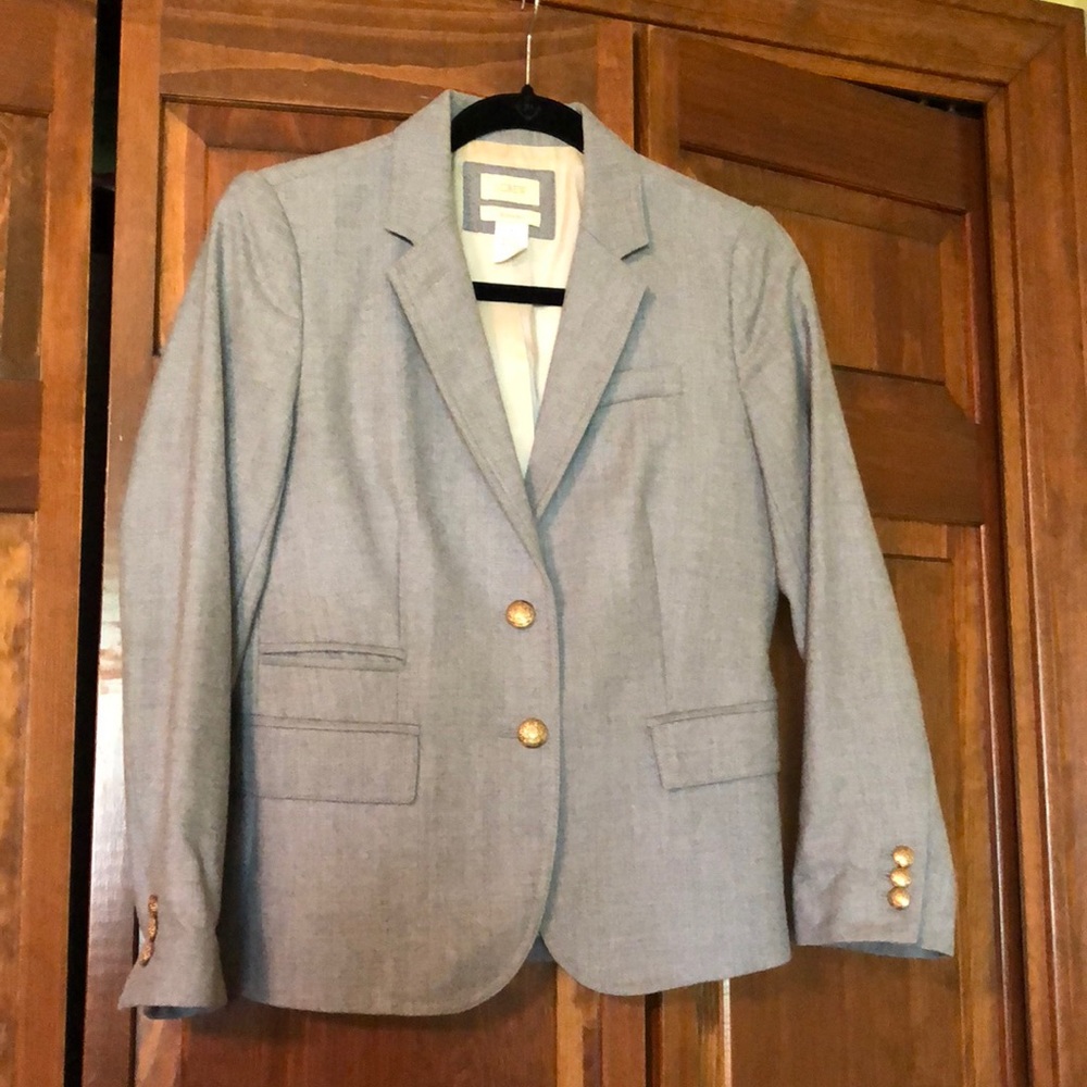 Wool schoolboy blazer